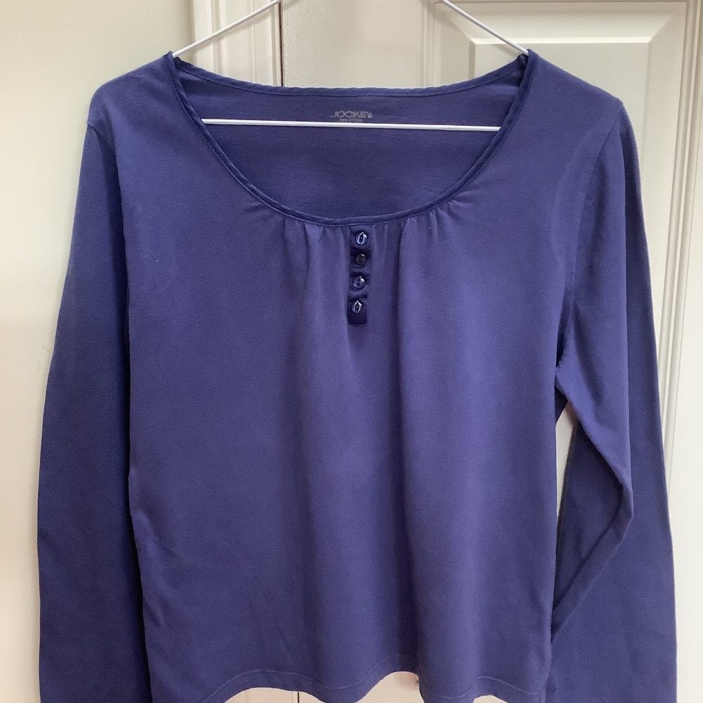 Blue Jockey jersey. Size Medium